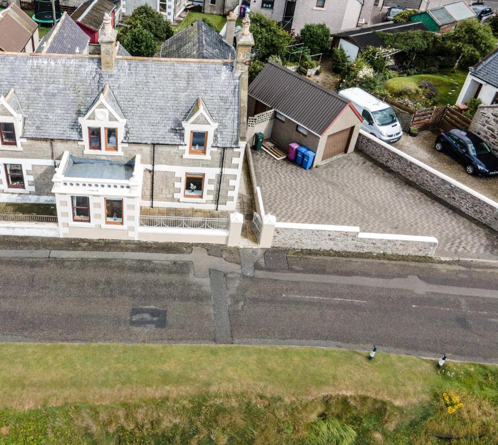The View 3-Bed Cottage Findochty Buckie Moray Bagian luar foto