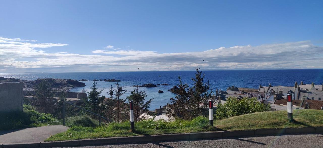 The View 3-Bed Cottage Findochty Buckie Moray Bagian luar foto